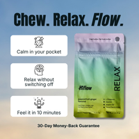 Sugar-Free Calming Gum to Manage Stress (Magnesium + L-Theanine + Glycine)