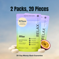 Sugar-Free Calming Gum to Manage Stress (Magnesium + L-Theanine + Glycine)
