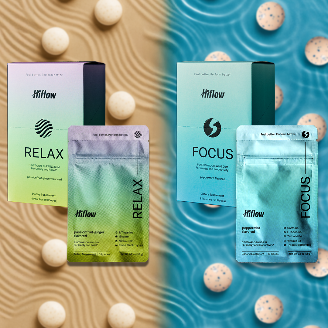 COMBO PACK (FOCUS GUM + RELAX GUM)